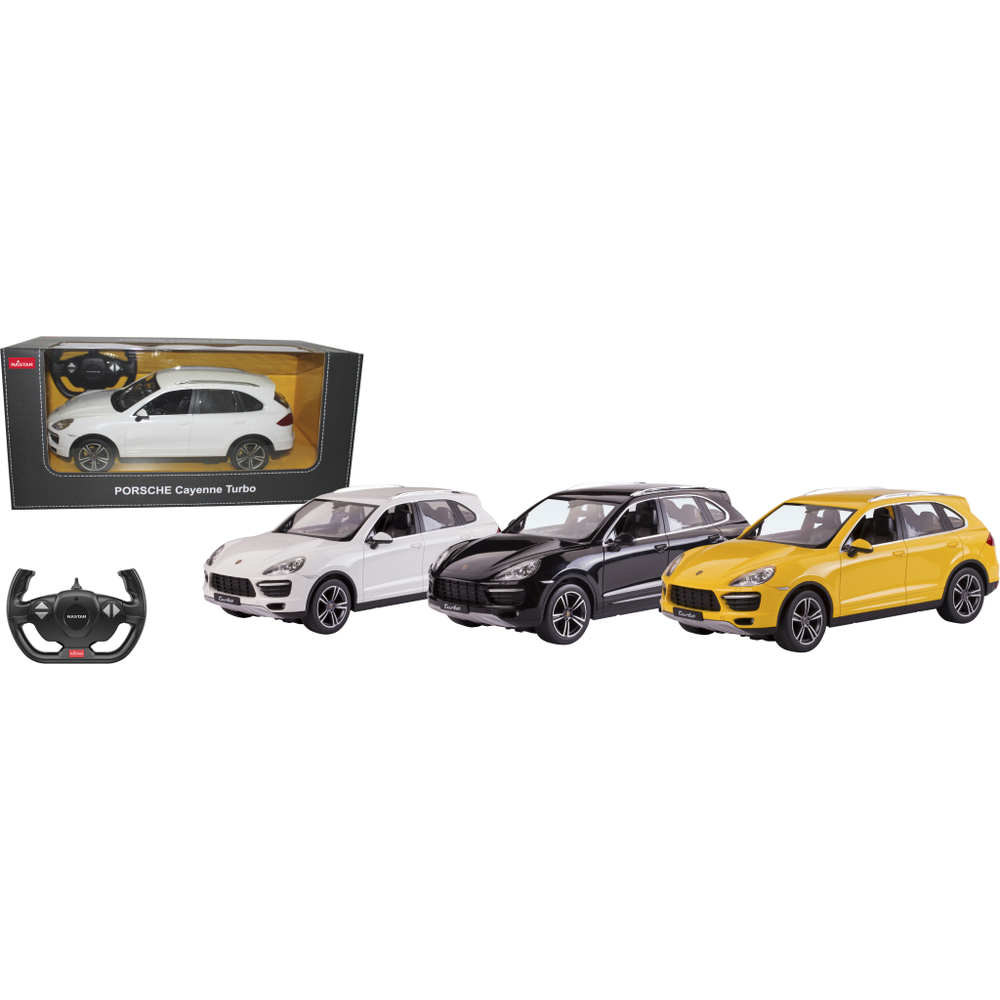 Rastar 42900 Auto na daljinsko upravljanje Porsche Cayenne Turbo 1:14, Sorto slika 1