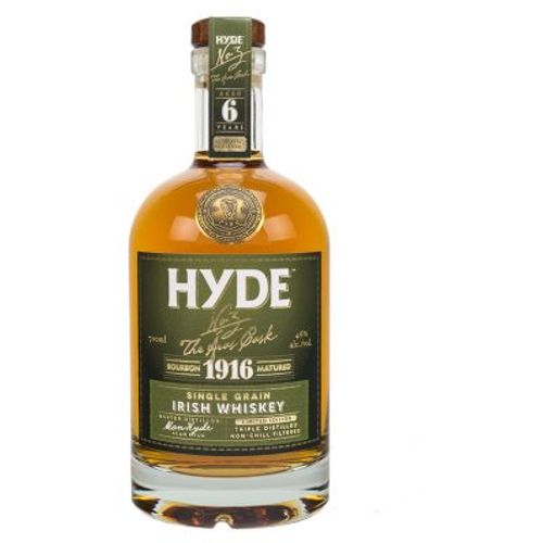 No3 Hyde Whisky Single Grain 6yo Bourbon (Irska) 0,70l slika 1
