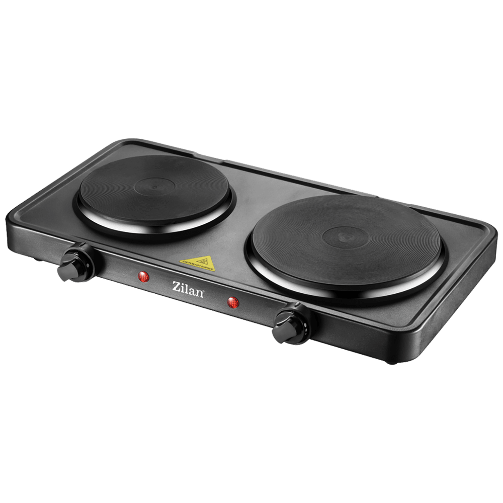 Zilan Električno kuhalo, 2 ploče - 15.5/18.5 cm, 2500 W, crna - ZLN2181 (ZLN2180/BK) slika 1