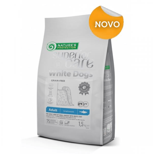 NPSC White Dog Grain Free Herring Adult Small/Mini 1.5 kg slika 1