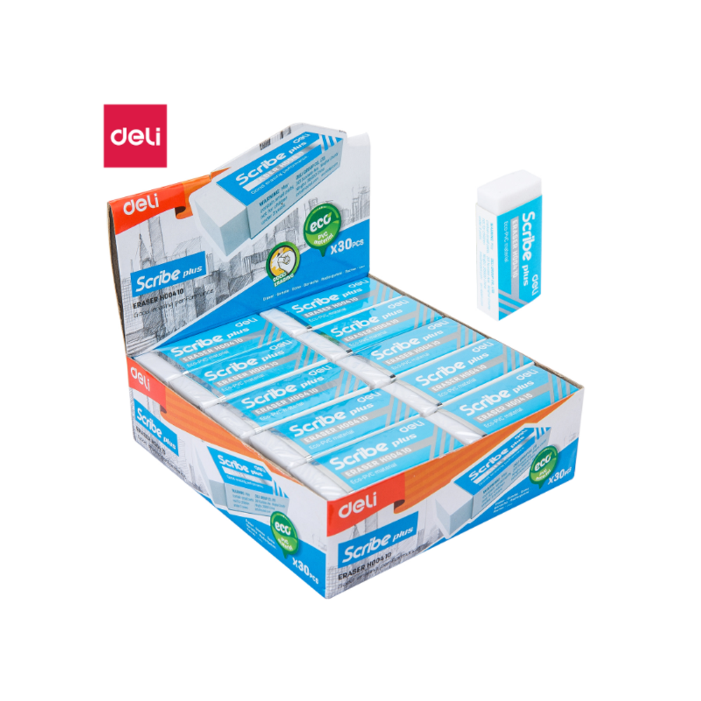 GUMICA DELI SCRIBE 60×24×12mm bela EH00410 slika 1
