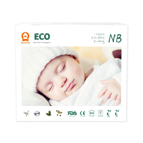 BeSuper ECO Bamboo Pelene  slika 1