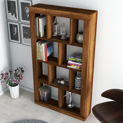 Güldem Bookshelf - Baroque Walnut Baroque Walnut Bookshelf slika 3