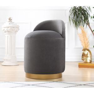Dover - Tamno Sivi Pouf