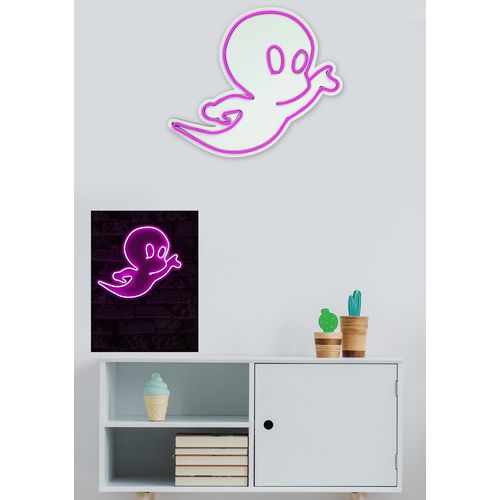 Wallity Ukrasna plastična LED rasvjeta, Casper The Friendly Ghost - Pink slika 3