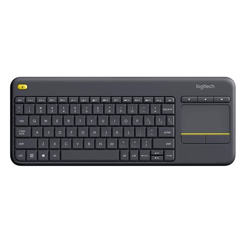 Bežična tipkovnica Logitech K400 Plus s touchpadom, crna (Unifying, SLO gravura) slika 1