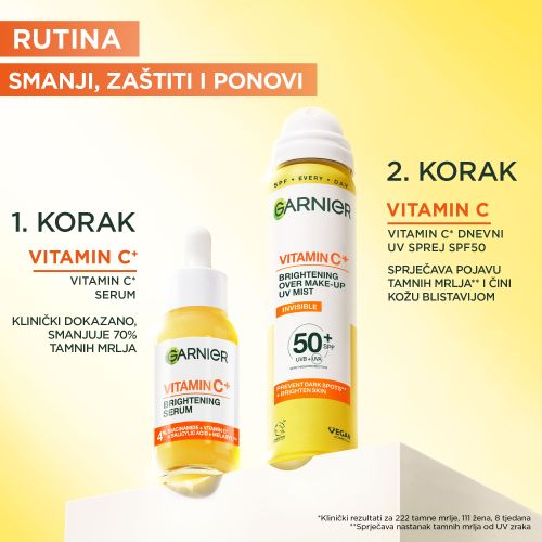 Garnier UV sprej s Vitaminom C* za blistavu kožu, SPF50+​ slika 6