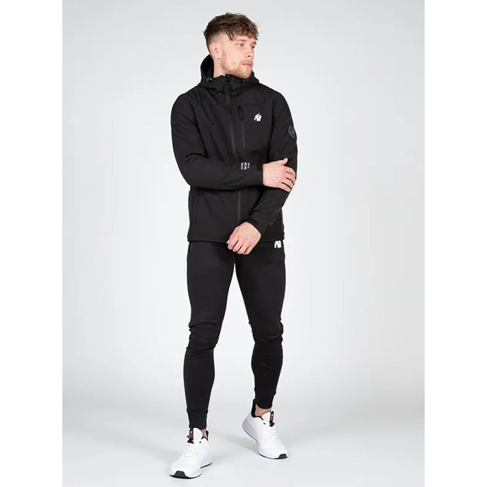 Gorilla Wear Foster Softshell Jakna, Crna slika 3