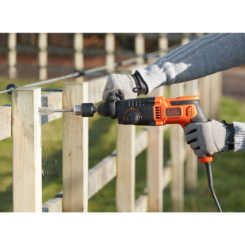Black&Decker Elektropneumatski čekić 650W SDS+ BEHS01K slika 4
