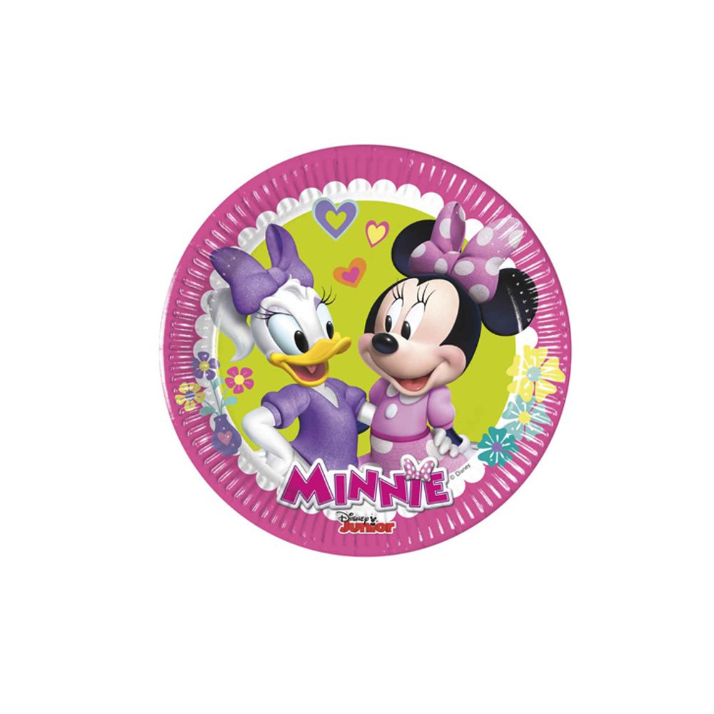 Papirni tanjiri Minnie Happy Disney 20cm, 8kom slika 1