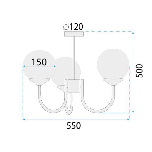 Luster APP1579-3CP slika 6