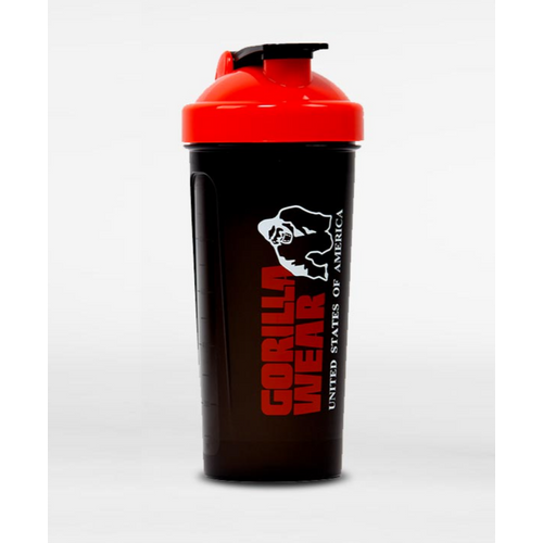 Gorilla Wear Šejker XXL 1000ml - Black/Red slika 1