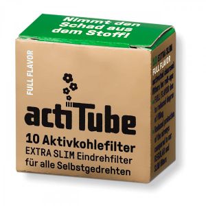 actiTube FULL FLAVOR Cabon Filters Extra Slim