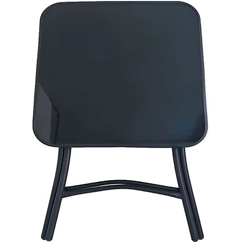 Modernhome sklopivi stol za terasu - crni - 60x60cm slika 7