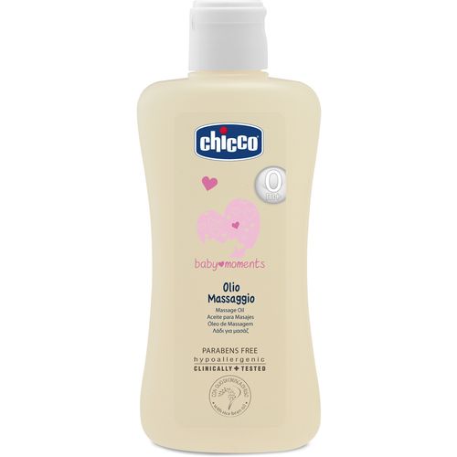 Chicco ulje za masažu baby moments 200 ml slika 1