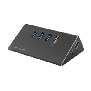 USB Hub 3.0 LC Power LC-HUB-ALU-2B-4 Aluminium