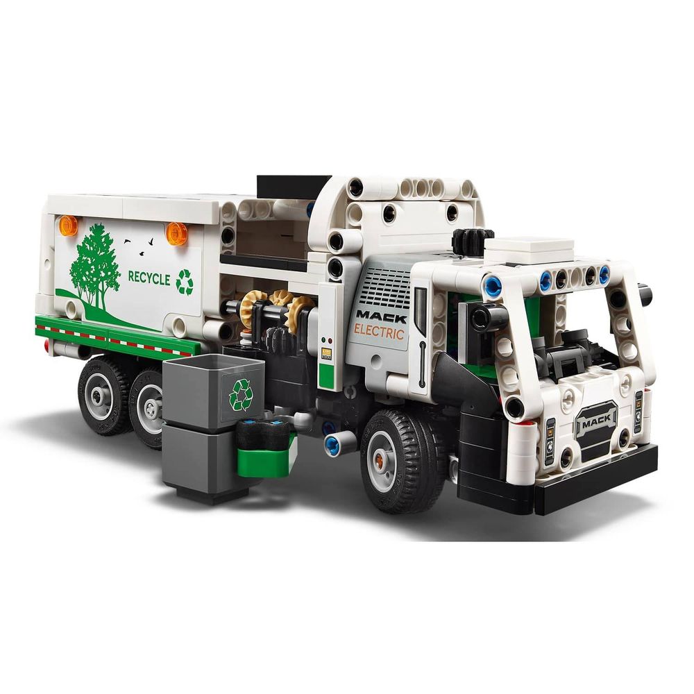 LEGO 42167 Mack LR električni smetljarko slika 6