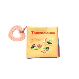 Kikka Boo Edukativna platnena knjiga sa glodalicom prevozna sredstva