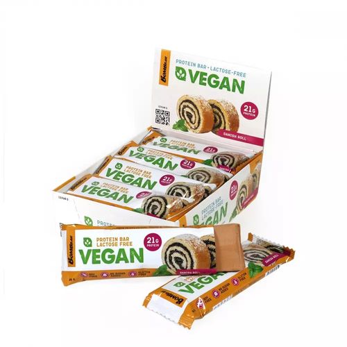 BOMBBAR Vegan proteinski bar Danski Rol 60g slika 1