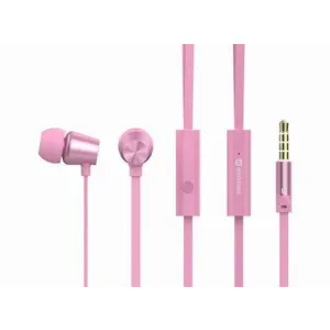 Swissten Slušalice 3,5mm DYNAMIC YS500 pink-zlatna
