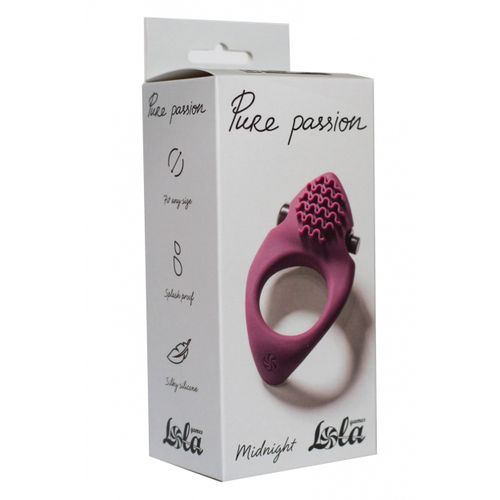 Vibro prsten Lola games Pure Passion Midnight slika 1