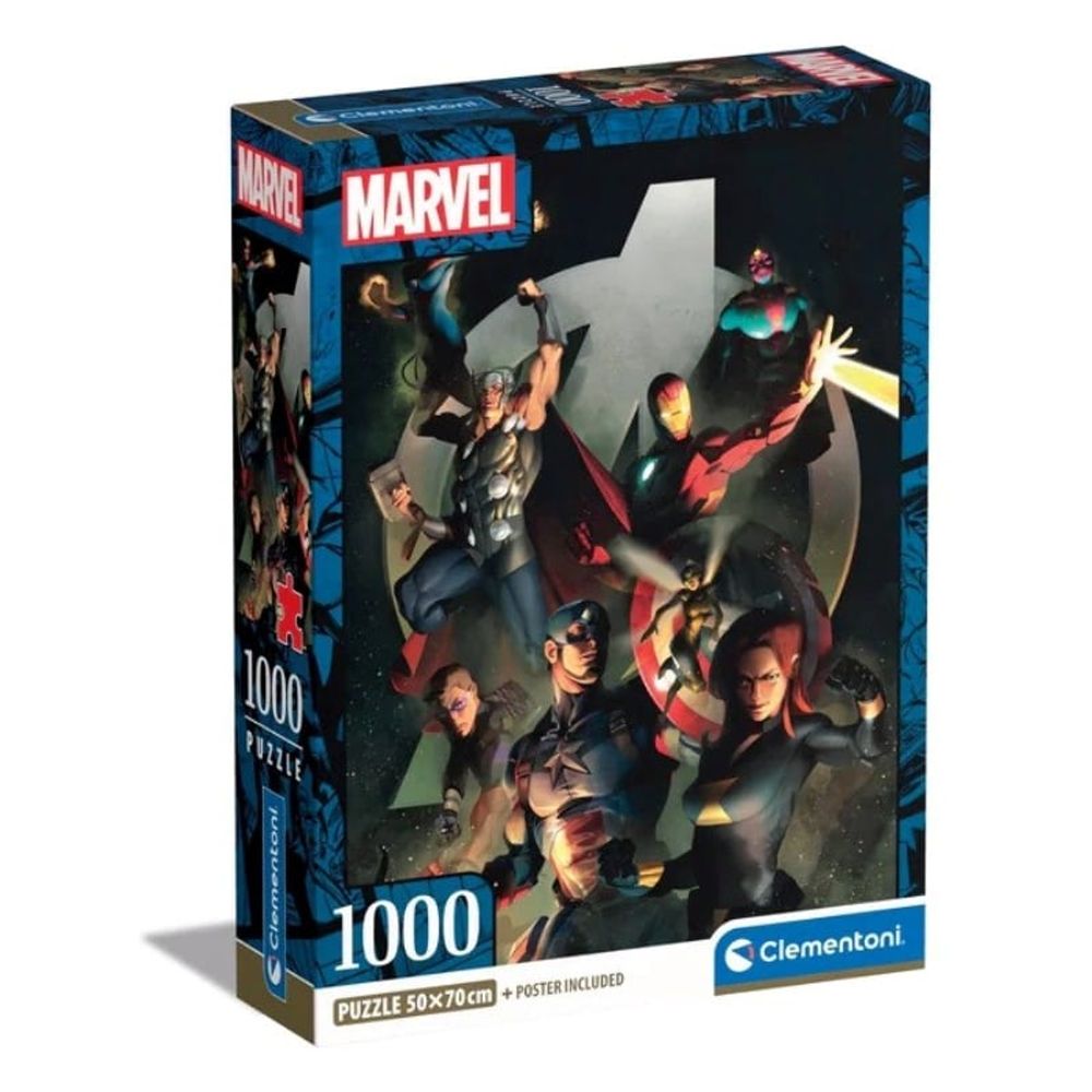 Clementoni CL39809 Puzzle Marvel Avengers 1000kom slika 1