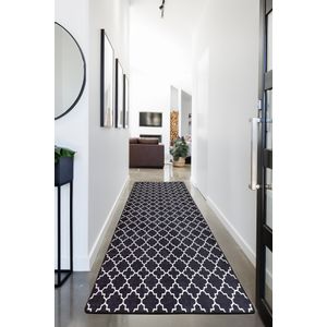 Kupa - Black Djt  Black
White Hall Carpet (80 x 300)