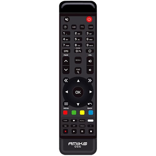 Amiko Prijemnik combo, DVB-S2X+T2/C, 4K UHD, USB PVR, Ethernet - MINI 4K COMBO 4K slika 3