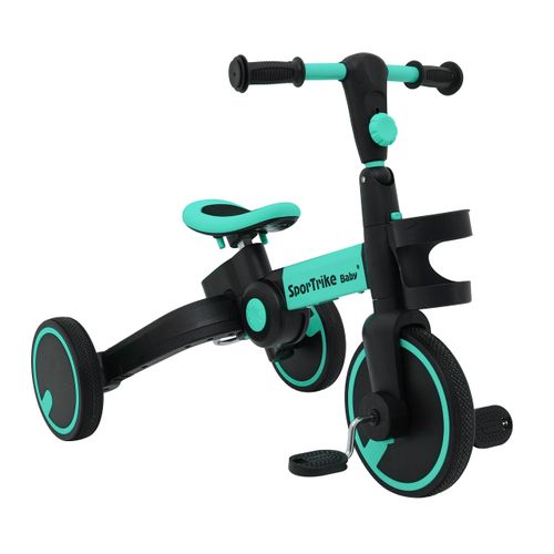 Tricikl Happy Bike 3in1 - plavi slika 9