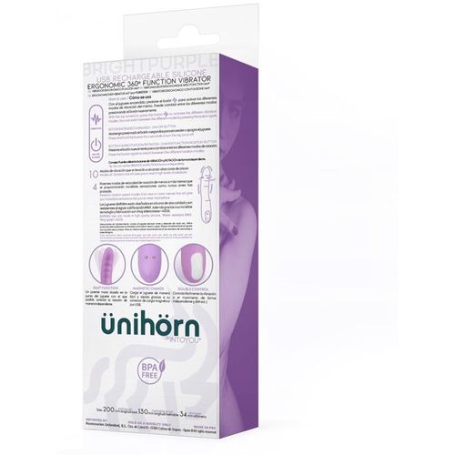 Unihorn Bright purple vibrator slika 8