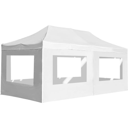 Profesionalni sklopivi šator za zabave 6 x 3 m bijeli slika 17