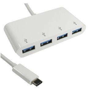 USB E-Green HUB USB 3.1 tip C - 4port USB3.0 Beli