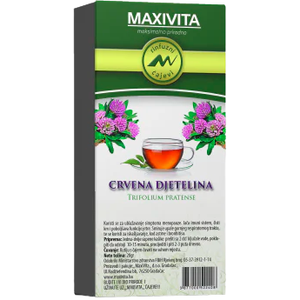MAXIVITA ČAJ CRVENA DJETELINA 20G