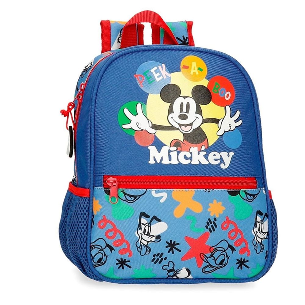 Disney ruksak za vrtić Peek a Boo (model 422142, plavi, 38 cm) slika 1