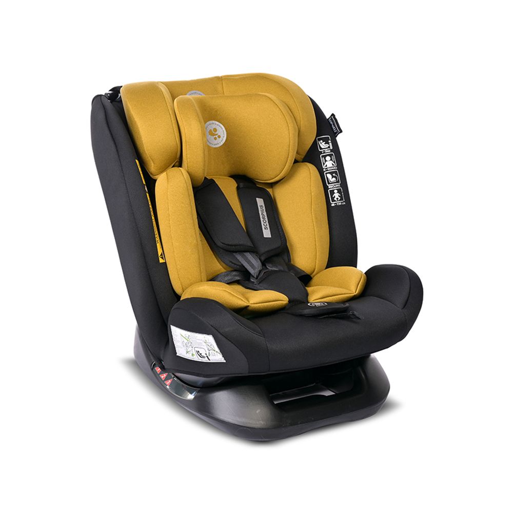Lorelli Autosjedalica Scorpius 40-150cm Lemon Curry slika 1