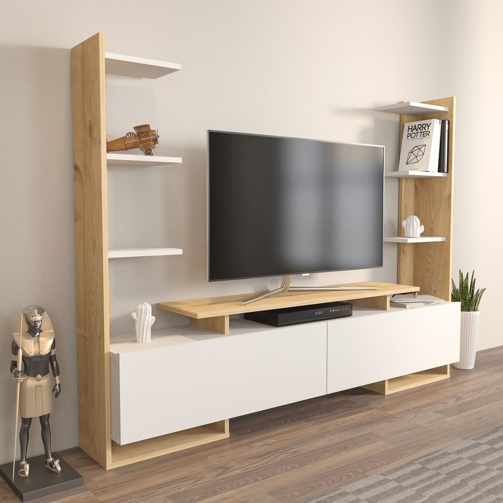 TV Stalak Ava - Hrast, Bijeli Hrast slika 2