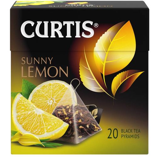 Curtis Sunny Lemon - Crni čaj sa limunom, pomorandžom i laticama cveća, 20x1.7g 1514700 slika 2