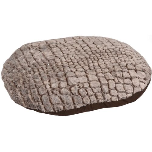 Jastuk Snoozy Oval Smeđa 70x56x8cm - Savršena Udobnost za Vašeg Psa slika 1