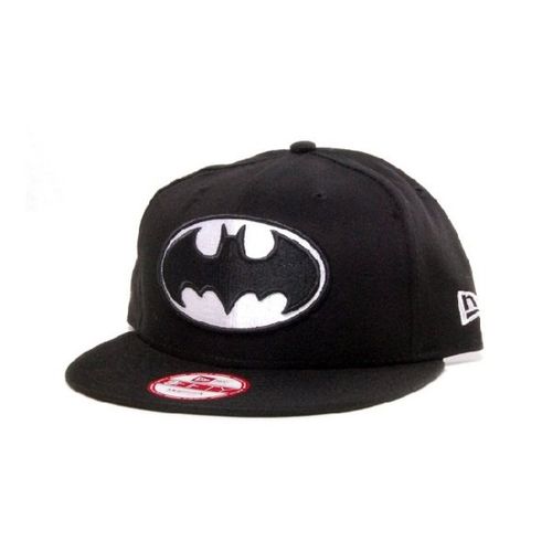 80038649 New Era Kacket Blk Wht Basic Batman Blkwhi 80038649 slika 1