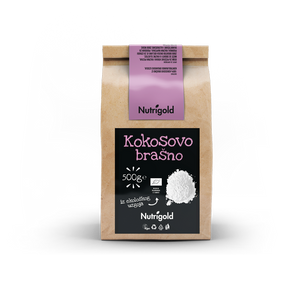 Nutrigold Kokosovo brašno - Organsko bez glutena 500g 