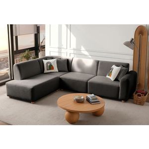 Ugaona Sofa S-Loft Lijeva - boja: antracit