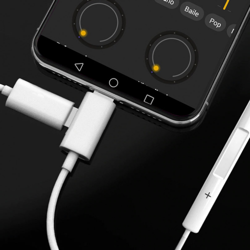 Slusalice sa adapterom za punjenje JH-015 za iPhone lightning bele HQ slika 4