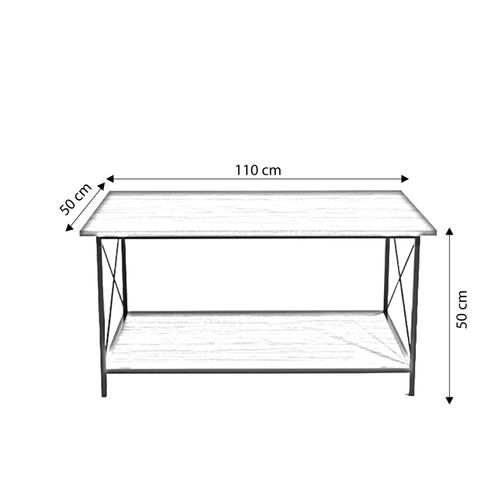 Cottbus L2032 Black Coffee Table slika 6