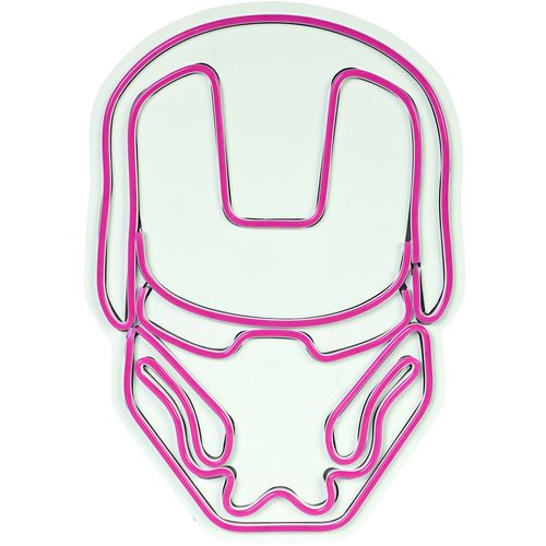 Wallity Ukrasna plastična LED rasvjeta, Iron Man - Pink slika 4