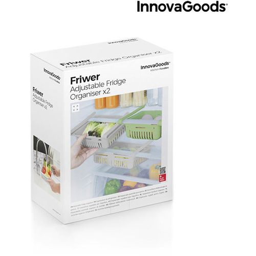 Podesivi organizator hladnjaka Friwer InnovaGoods (2 kom.) slika 2