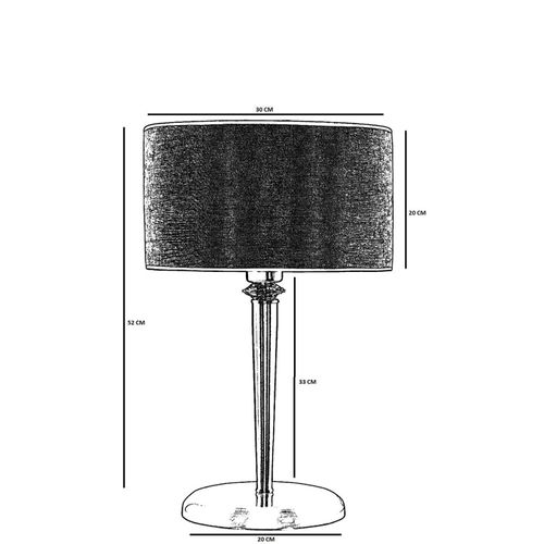 Opviq Stolna lampa, 846STL2793 slika 3