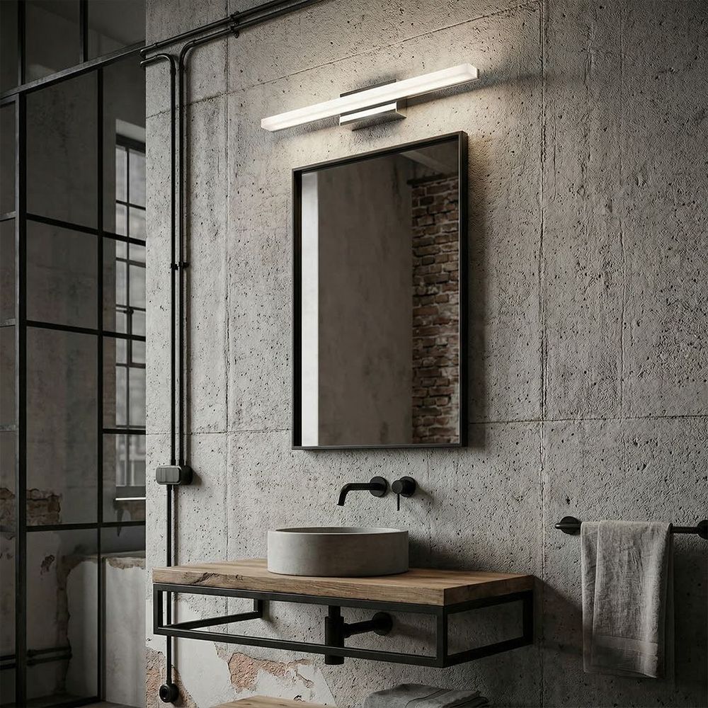 Zidni svijećnjak LED 60 cm APP1846-1W chrom slika 4