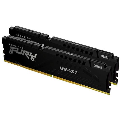 KINGSTON DIMM DDR5 32GB (2x16GB kit) 6800MT/s KF568C34BBEK2-32 FURY Beast Black EXPO slika 1