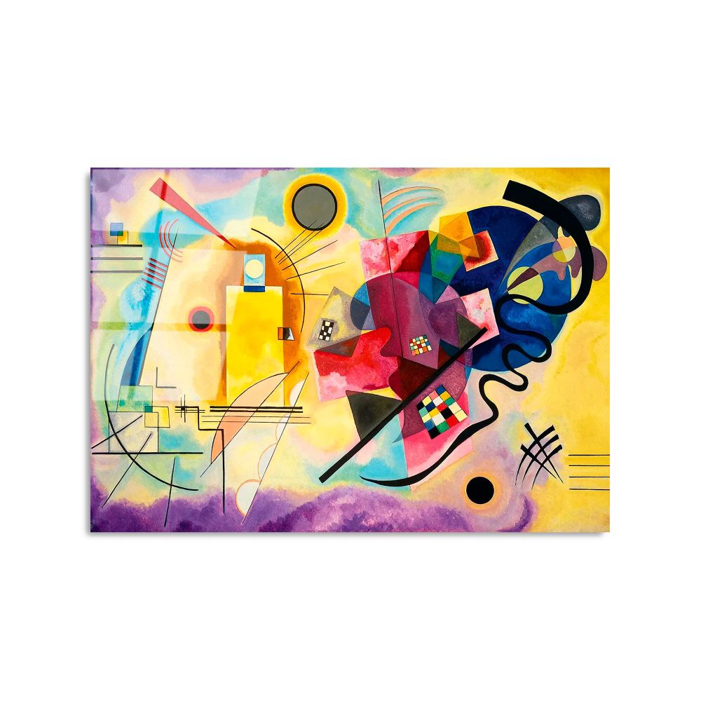 UV-413 Dekorativna Slika od Kaljenog Stakla, Višebojna, 50 x 70 cm slika 5