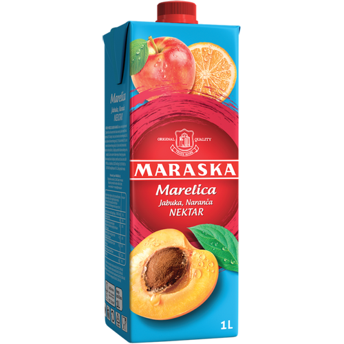 Maraska nektar marelica,  45% udio voća  1 l slika 1